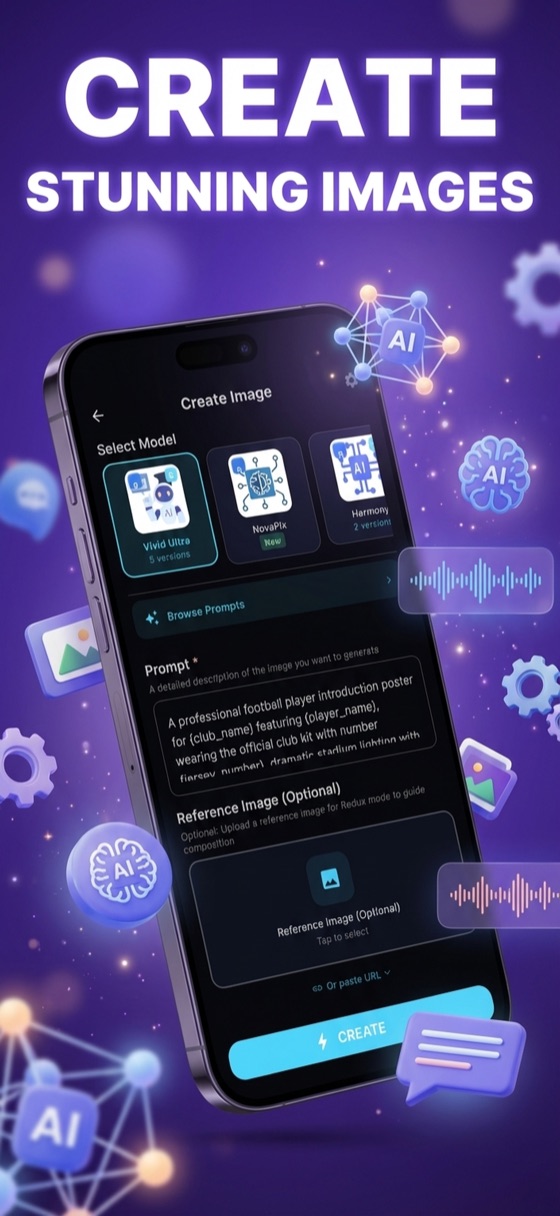 Create stunning AI images